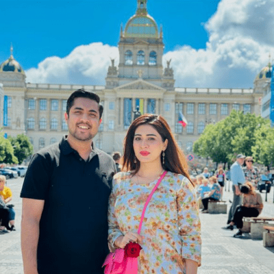 Iqrar Ul Hasan and Aroosa Khan Vacation Pictures